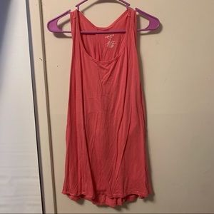 Tank top with open back